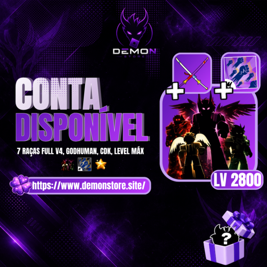 ☀️🐉⚔️〕TODAS AS RAÇAS FULL (7 RAÇAS) + CDK + GODHUMAN + DRAGON HEART + DRAGONSTORM + LEVEL MÁXIMO