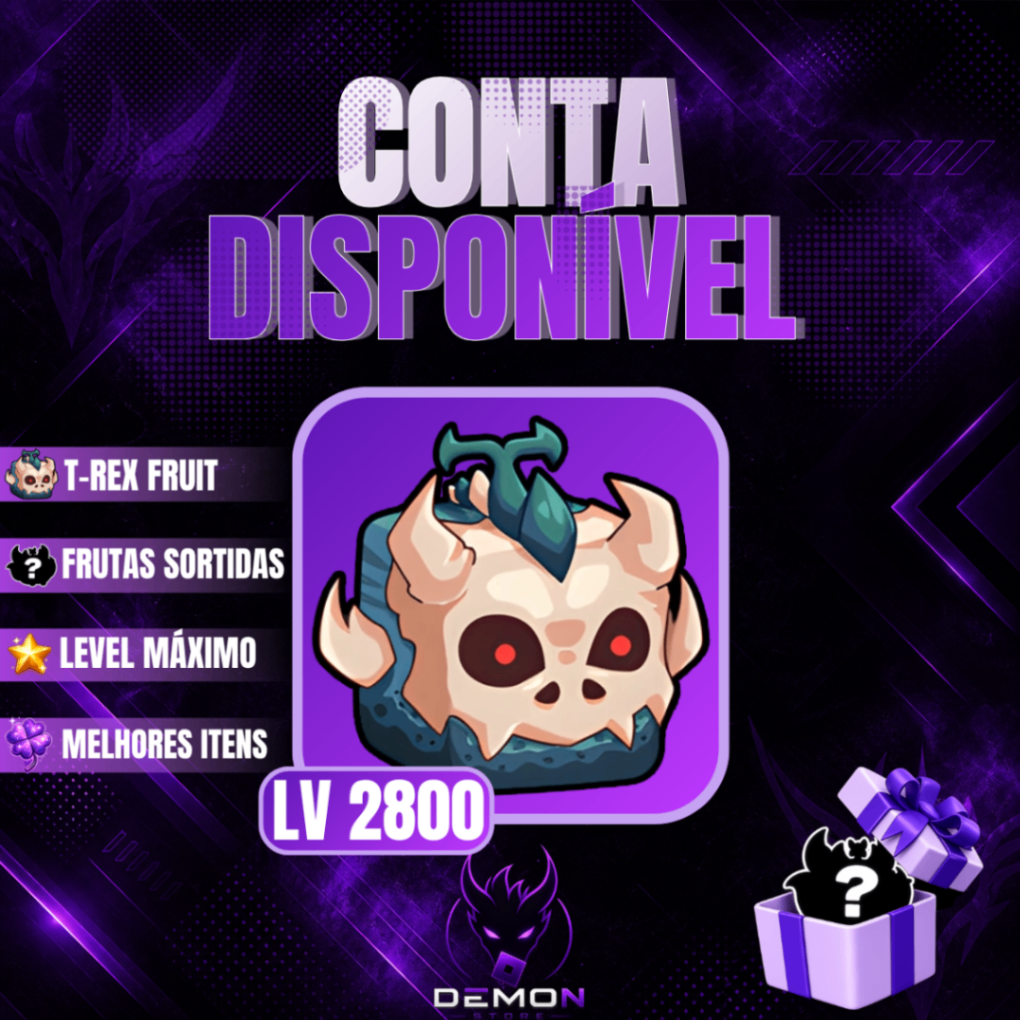 『🦖』T-REX NO INVENTÁRIO + LEVEL MÁXIMO