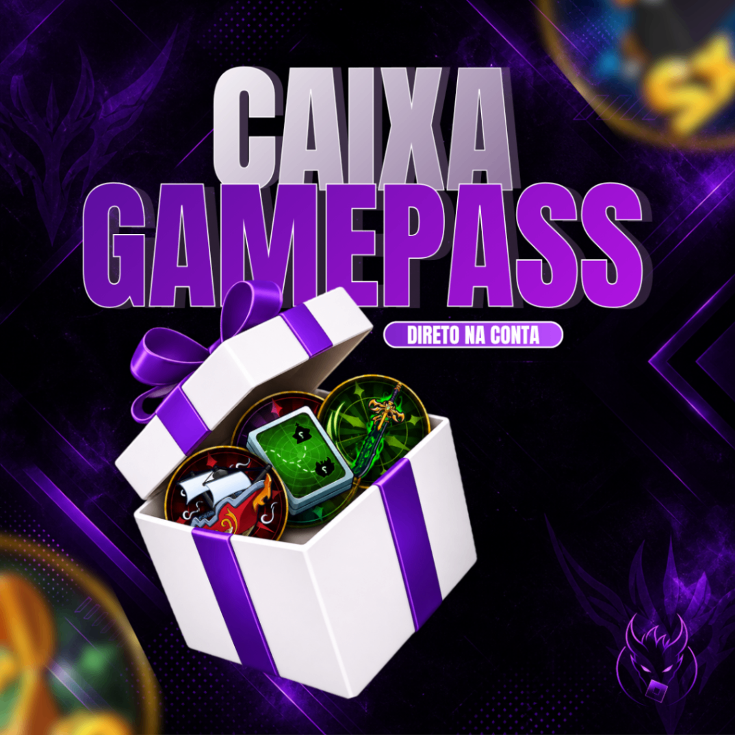 CAIXA DE GAMEPASS