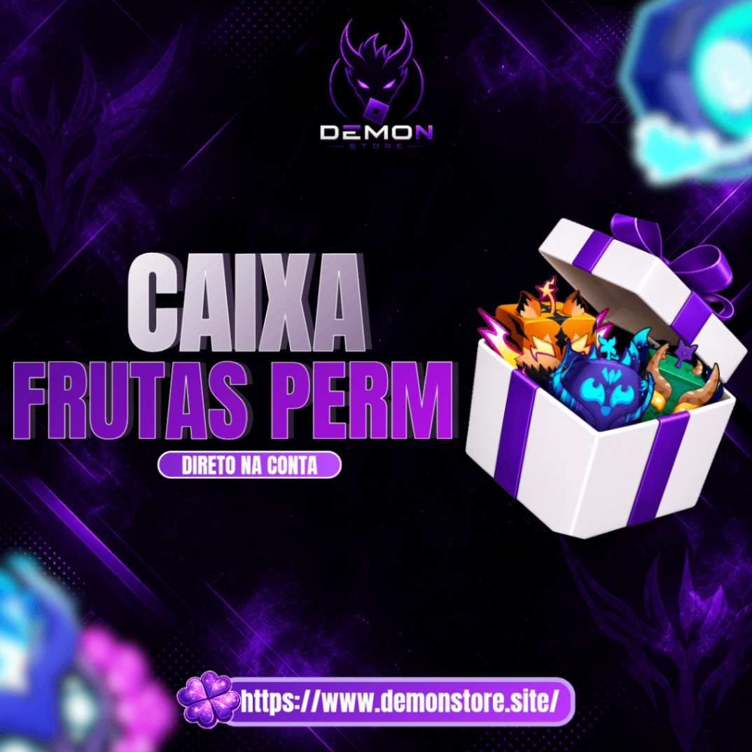 CAIXA DE FRUTAS PERMANENTES