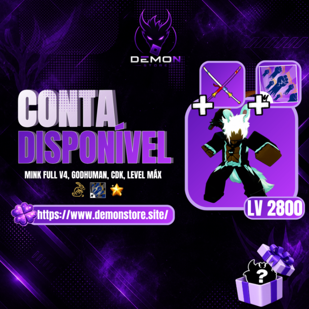 『🐰』 MINK FULL V4 + CDK + 💪 GODHUMAN+ LEVEL MÁXIMO