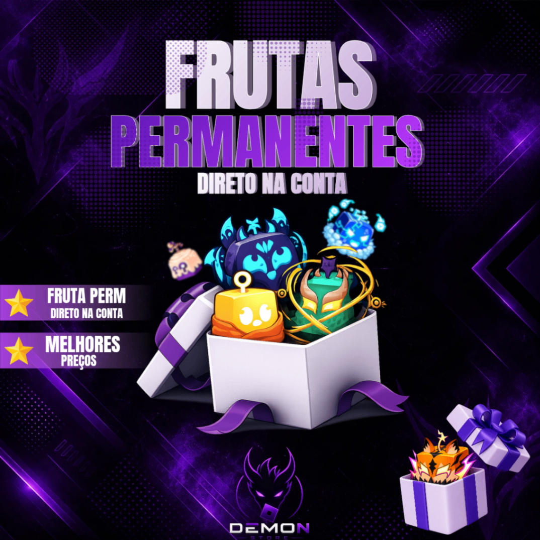 🎇Frutas Permanentes Direto na sua conta!🎇