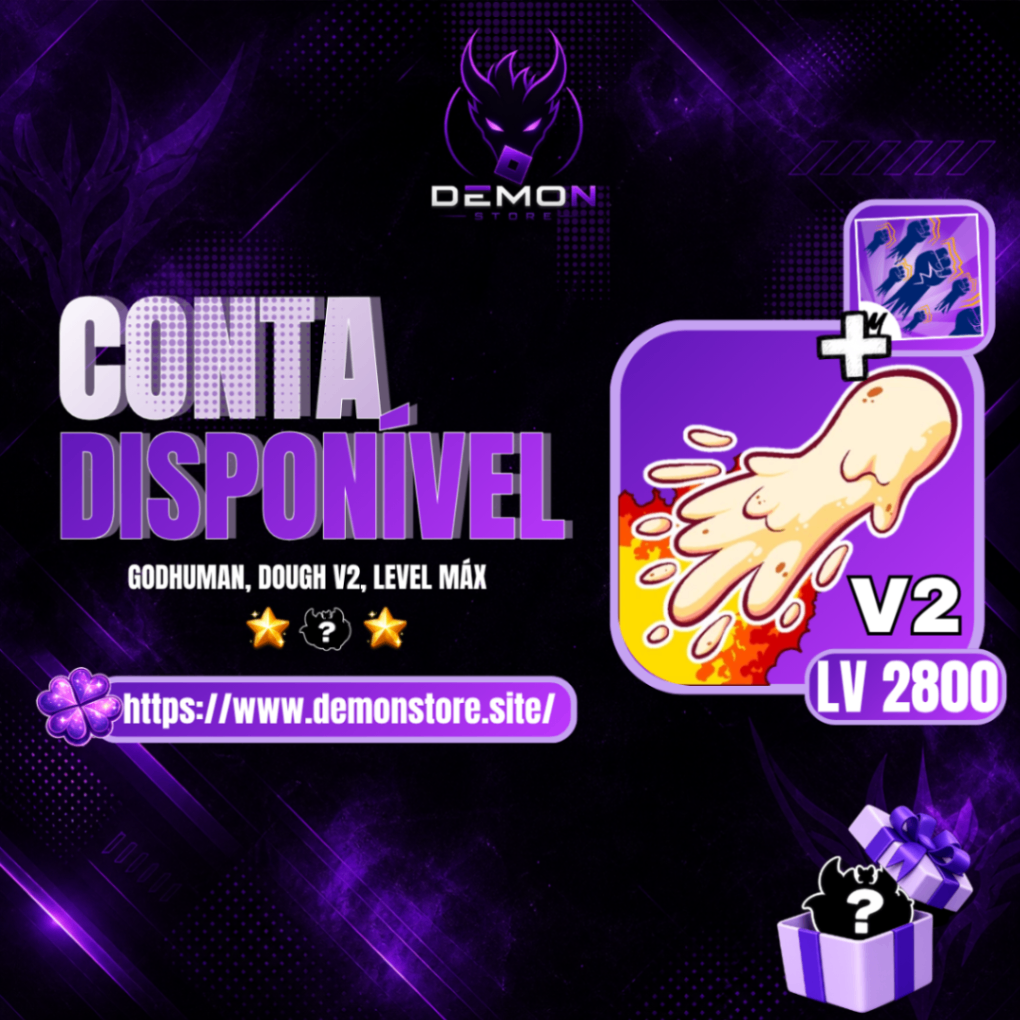 『🍩』DOUGH V2 + GODHUMAN + LEVEL MÁXIMO