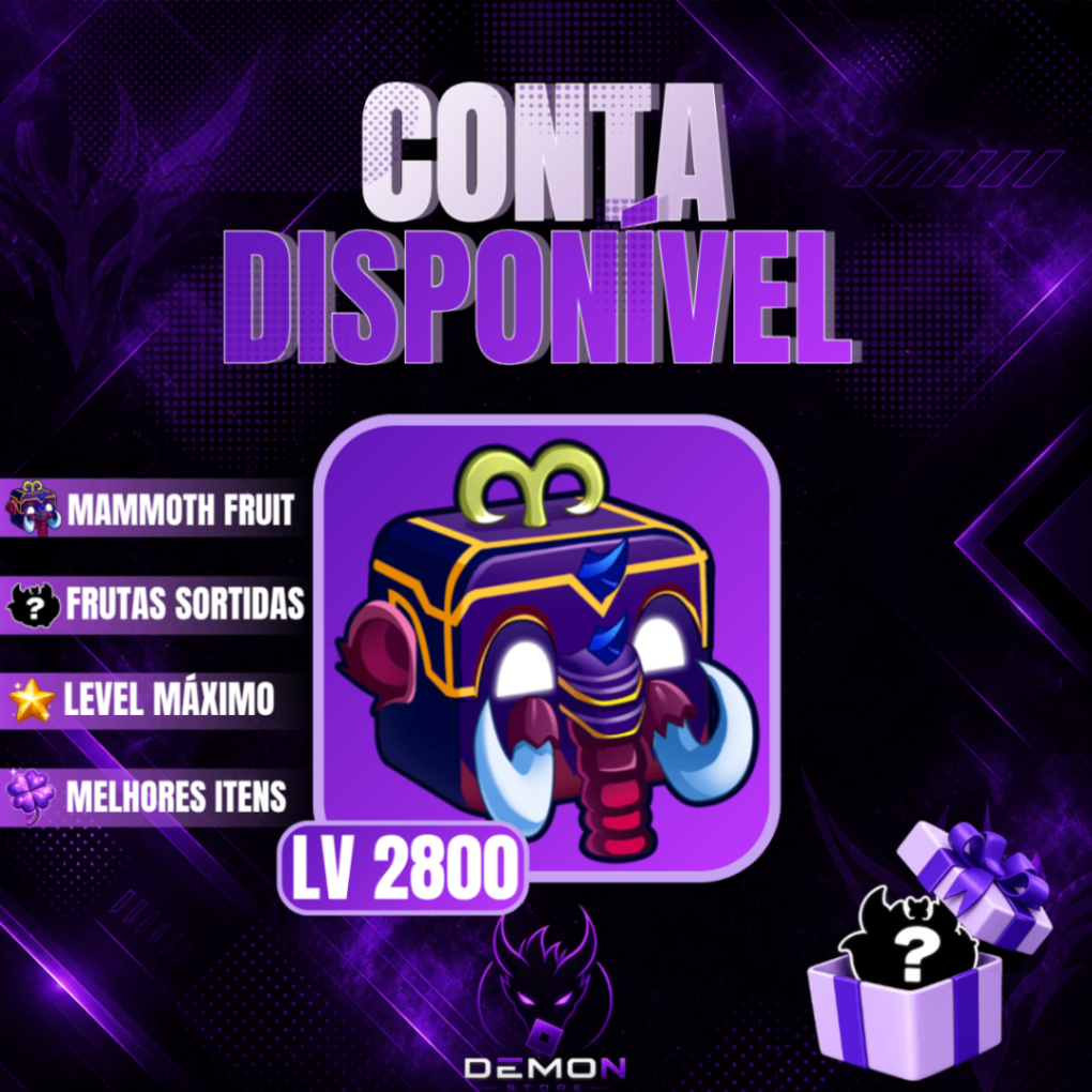 『🐘』MAMMOTH NO INVENTÁRIO + LEVEL MÁXIMO