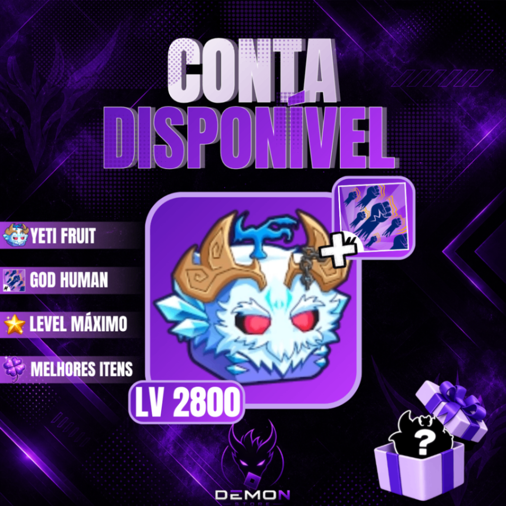 『❄️』YETI NO INVENTÁRIO + GODHUMAN + LEVEL MAΧΙΜΟ