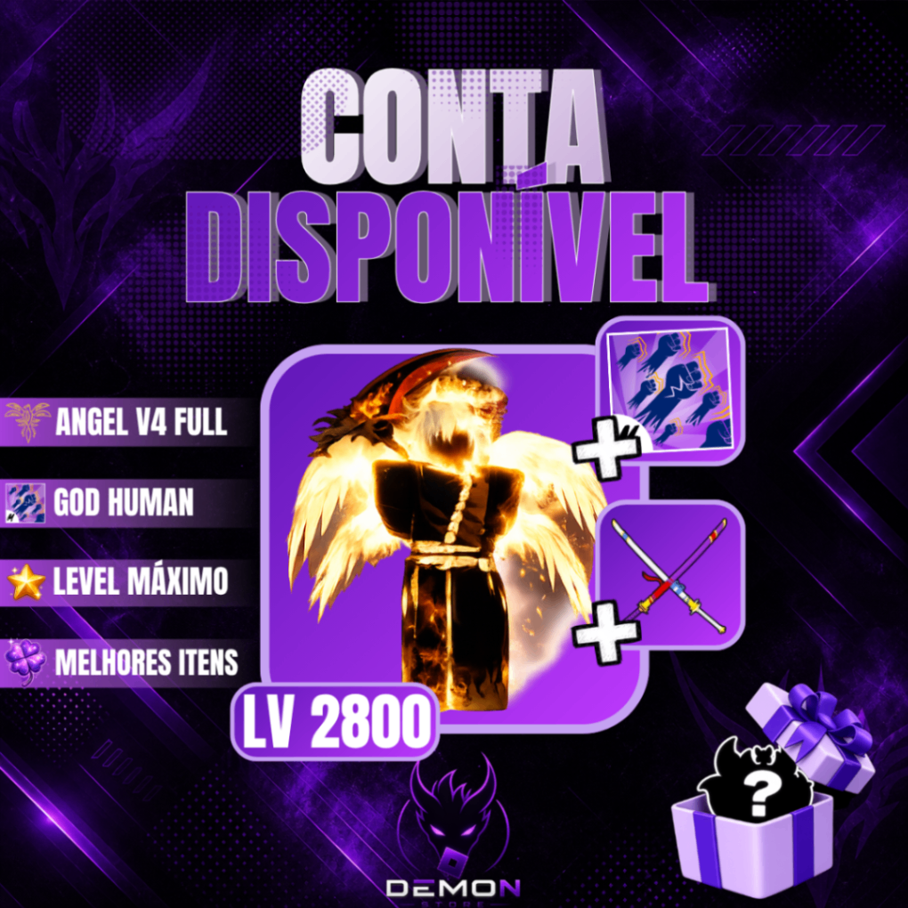 『👼』ANGEL FULL V4 + CDK + 💪 GODHUMAN + LEVEL MÁXIMO