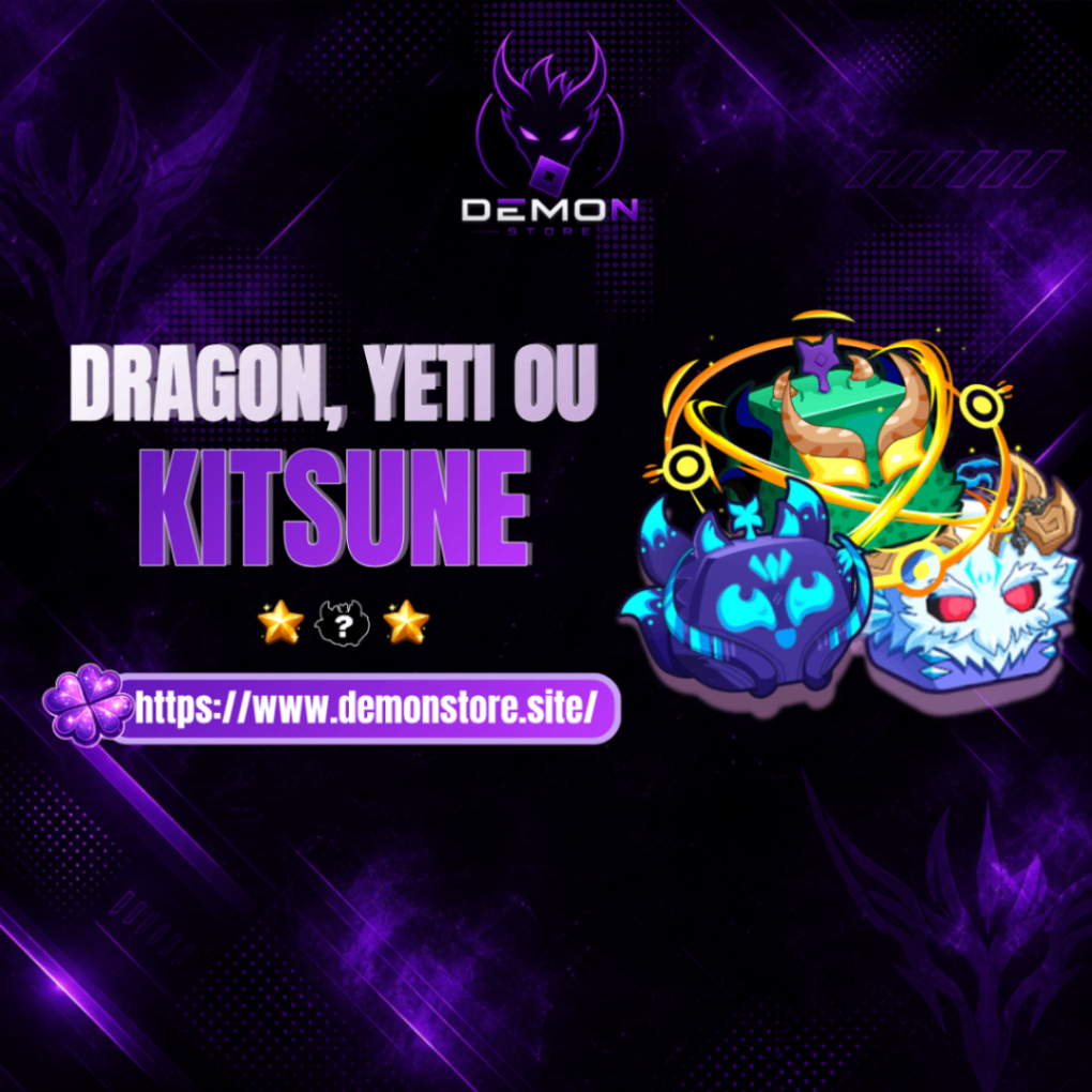 🦊❄️🐲 DRAGON, YETI OU KITSUNE NO INVENTÁRIO [🔥 Popular 🔥]