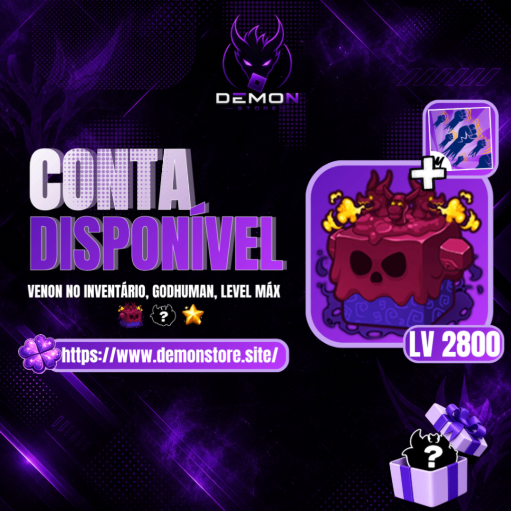 『👾』 VENOM NO INVENTÁRIO + GODHUMAN + LEVEL MAΧΙΜΟ