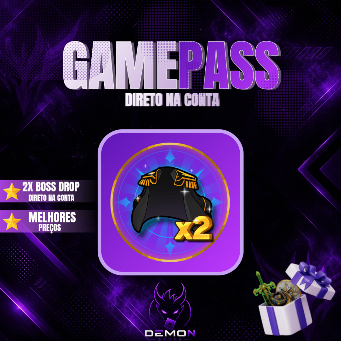 🎇2x Boss Drop [350 Robux]
