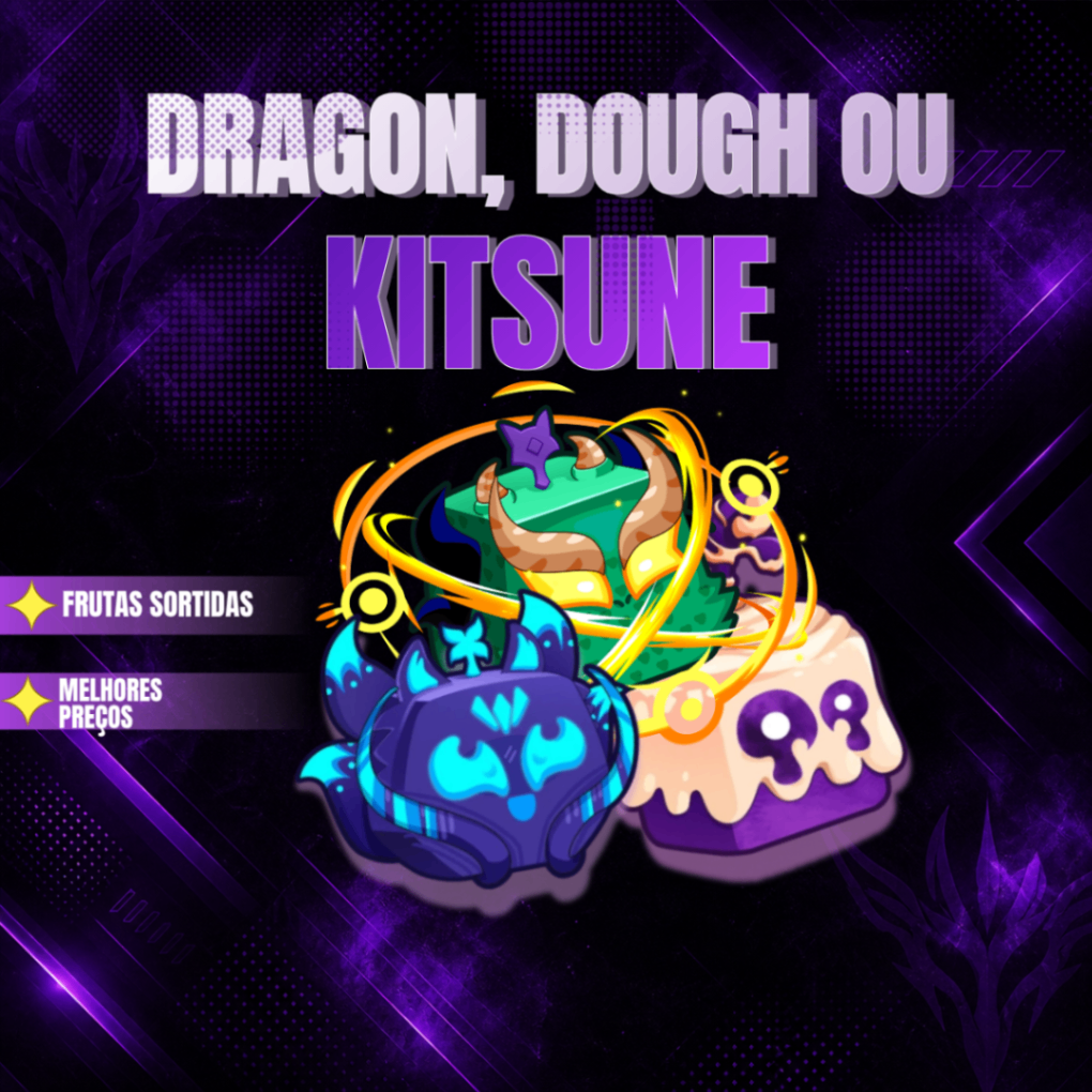 🦊🍩🐲 KITSUNE, DOUGH OU DRAGON NO INVENTÁRIO [🔥 Popular 🔥]