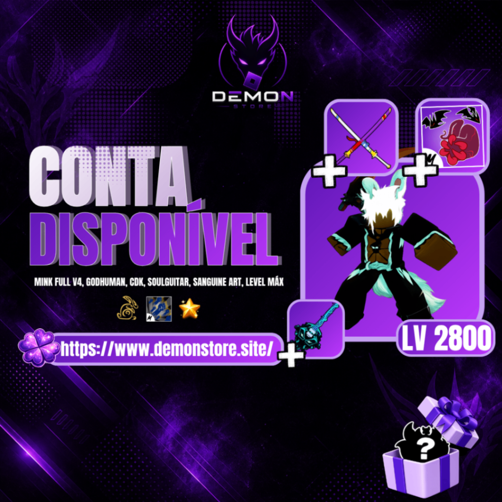 『 🐰 』 MINK FULL V4 + SANGUINE ART + CDK +💪 GODHUMAN + LEVEL MÁXIMO