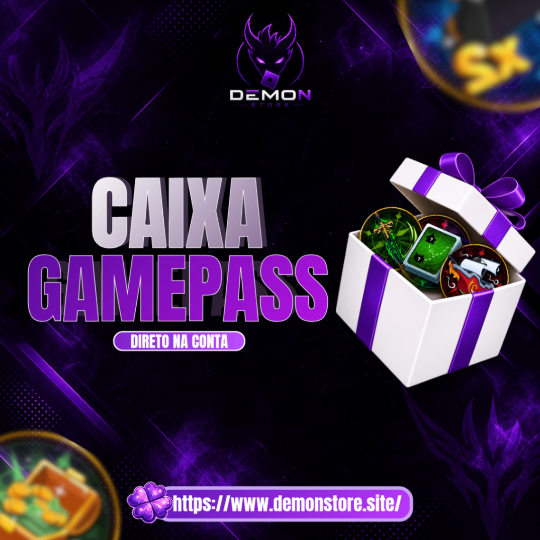 CAIXA DE GAMEPASS