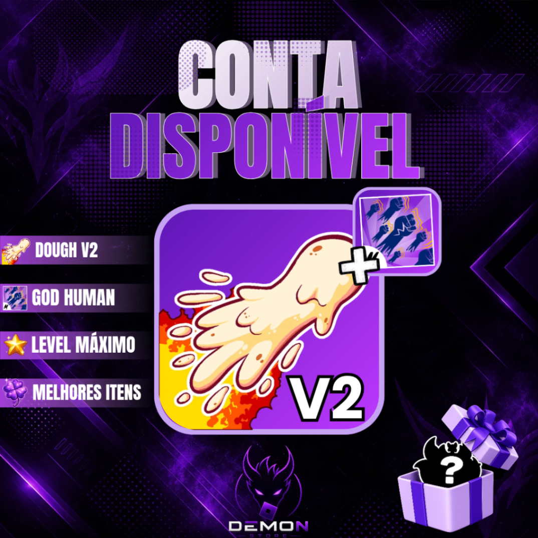 『🍩』DOUGH V2 + GODHUMAN + LEVEL MÁXIMO