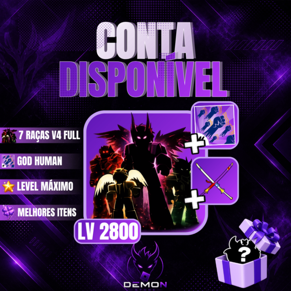 ☀️🐉⚔️〕TODAS AS RAÇAS FULL (7 RAÇAS) + CDK + GODHUMAN + DRAGON HEART + DRAGONSTORM + LEVEL MÁXIMO