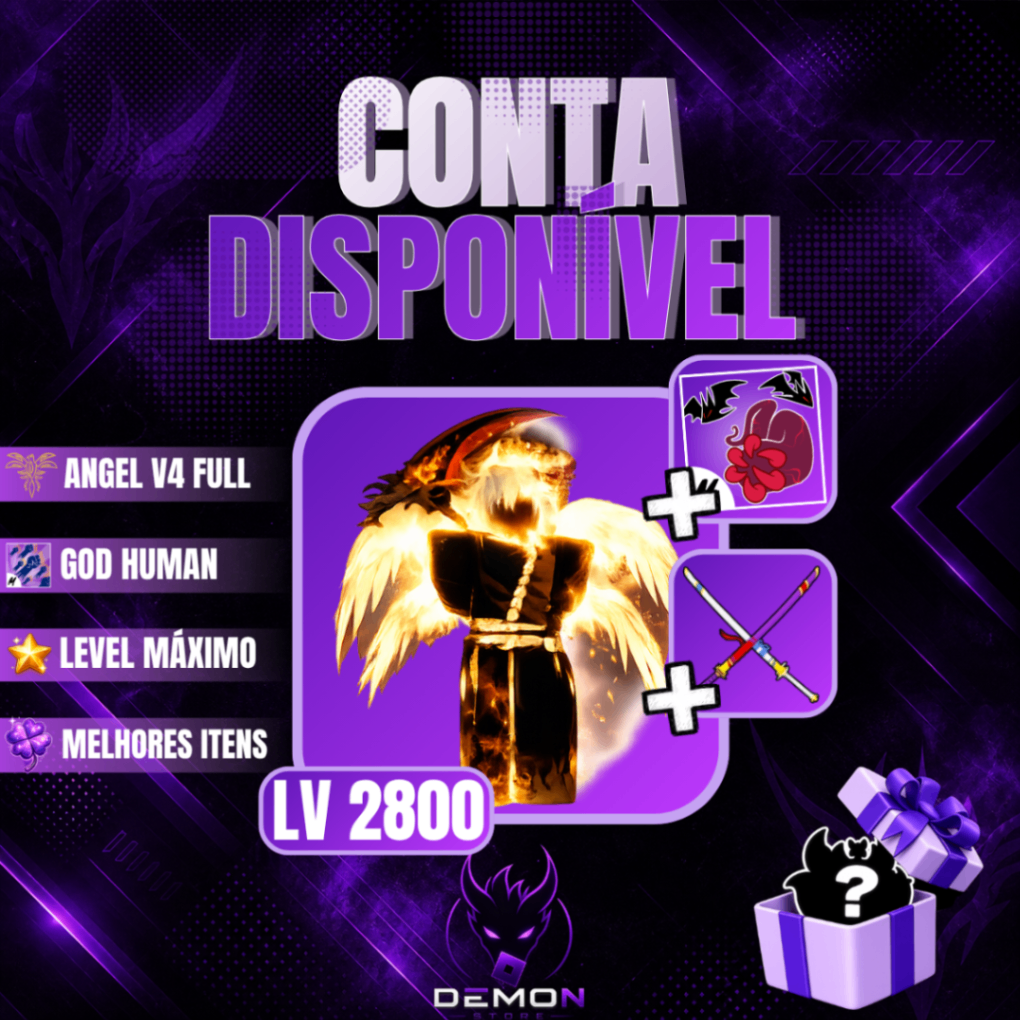 『 👼 』ANGEL FULL V4 + SANGUINE ART + CDK +💪 GODHUMAN + LEVEL MÁXIMO