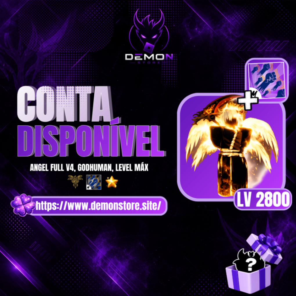 『👼』ANGEL FULL V4 + 💪 GODHUMAN + LEVEL MÁXIMO