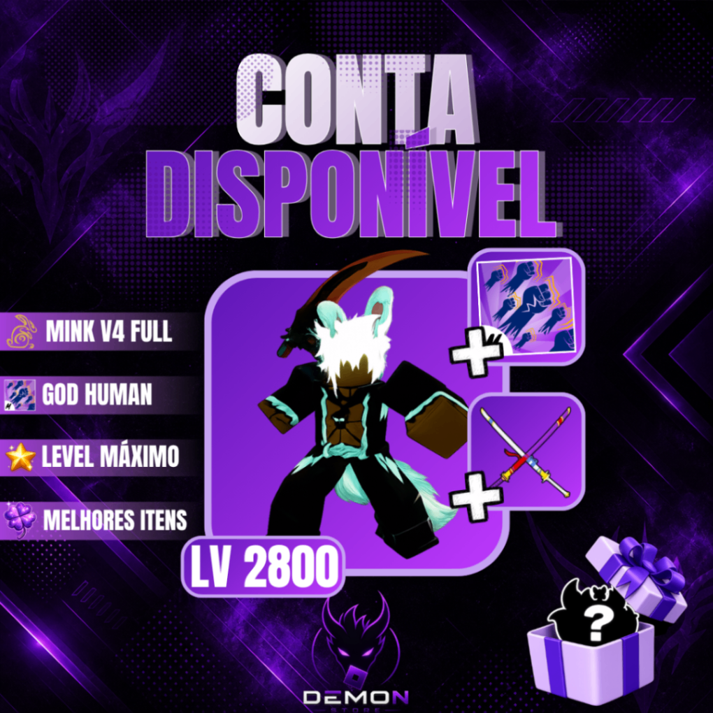 『🐰』 MINK FULL V4 + CDK + 💪 GODHUMAN+ LEVEL MÁXIMO