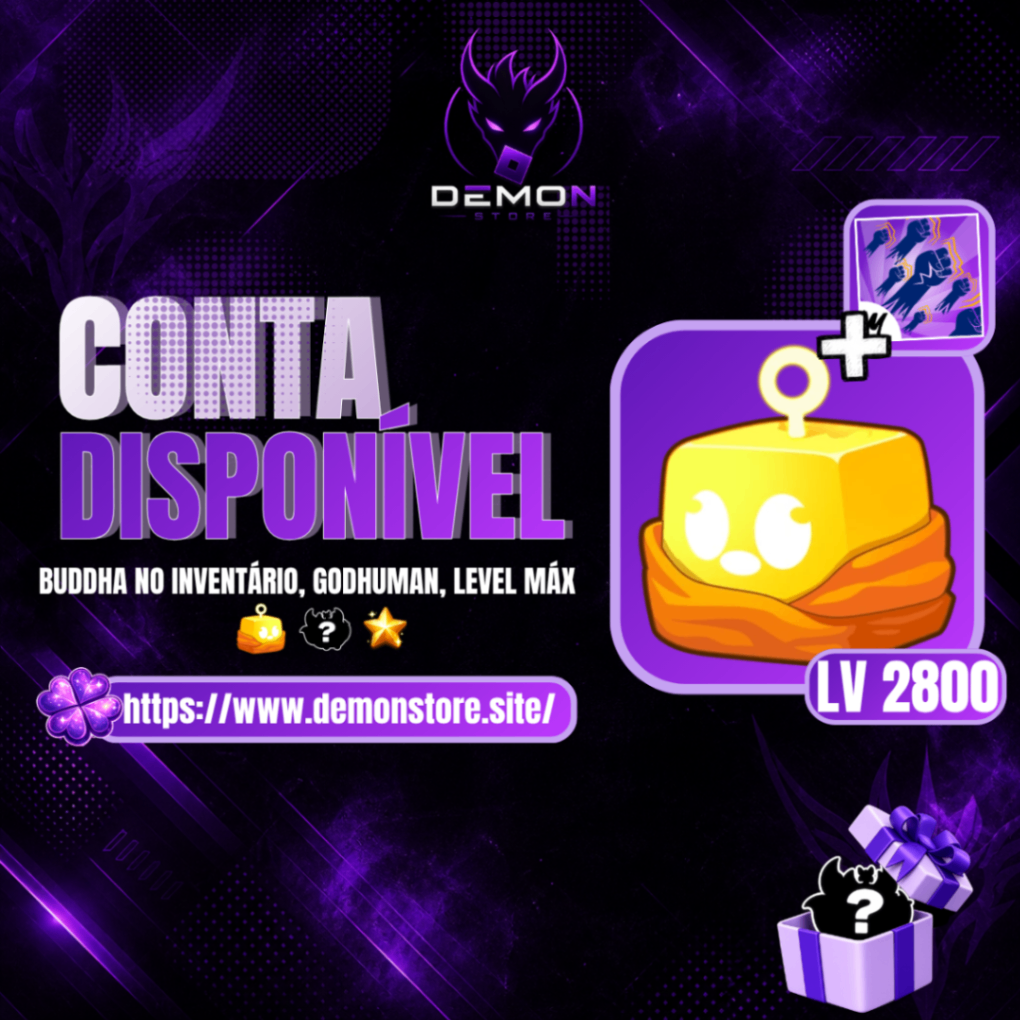 『🪷』 BUDDHA NO INVENTÁRIO + GODHUMAN + LEVEL MÁXIMO