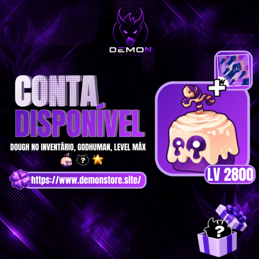 『🍩』DOUGH NO INVENTÁRIO + LEVEL MÁXIMO