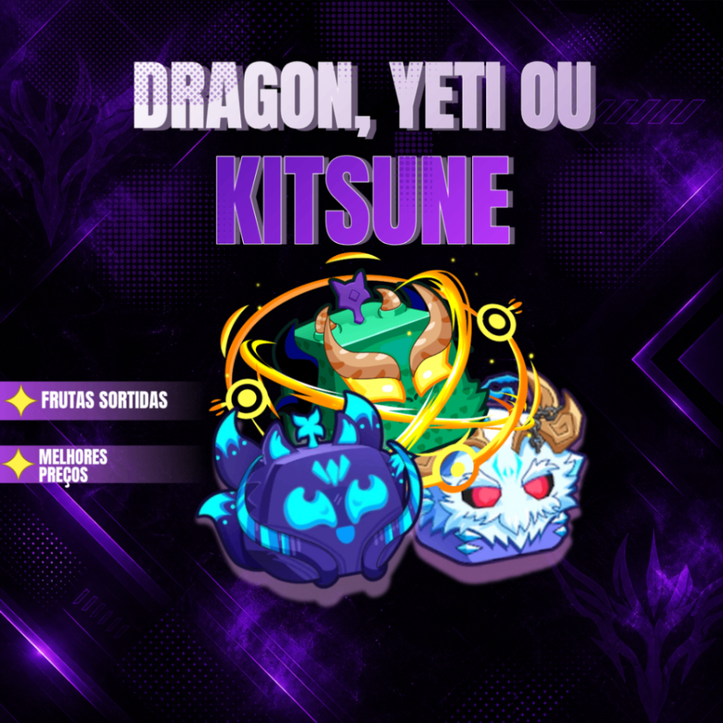 🦊❄️🐲 DRAGON, YETI OU KITSUNE NO INVENTÁRIO [🔥 Popular 🔥]
