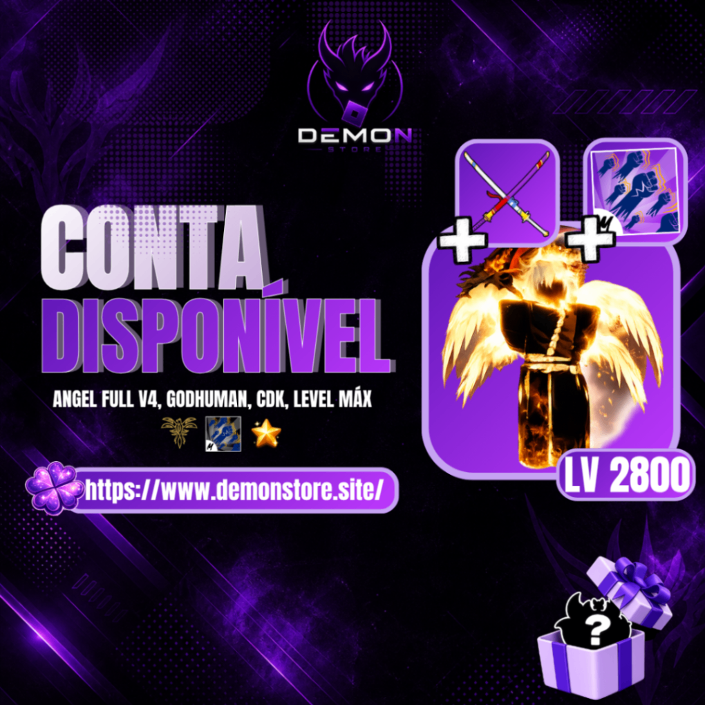 『👼』ANGEL FULL V4 + CDK + 💪 GODHUMAN + LEVEL MÁXIMO