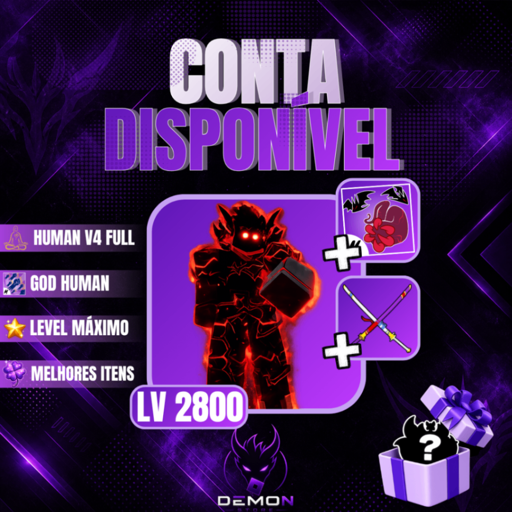 『 🧑 』Raça HUMAN Full V4 garantida  🩸 Sanguine art garantio