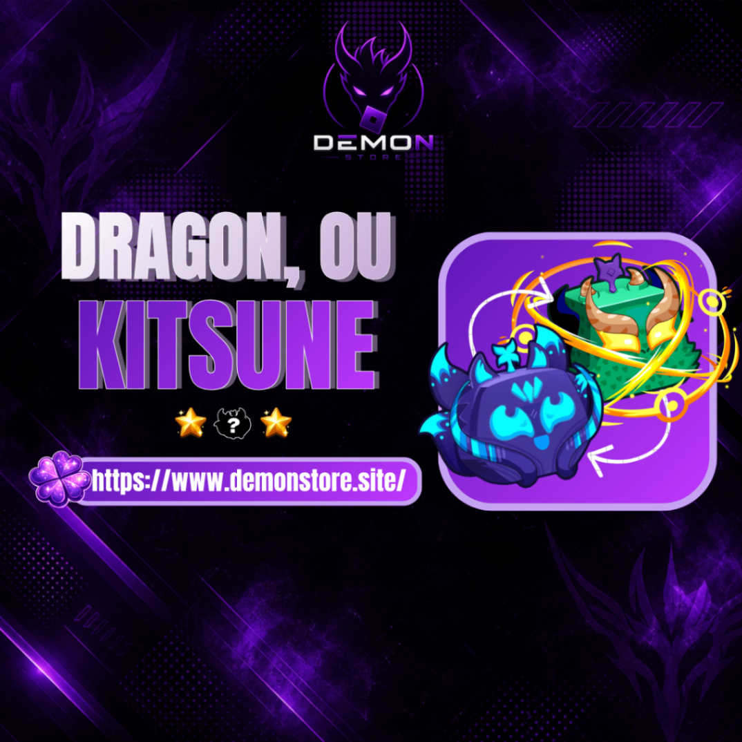 🦊🐲 DRAGON OU KITSUNE NO INVENTÁRIO [🔥 Popular 🔥]