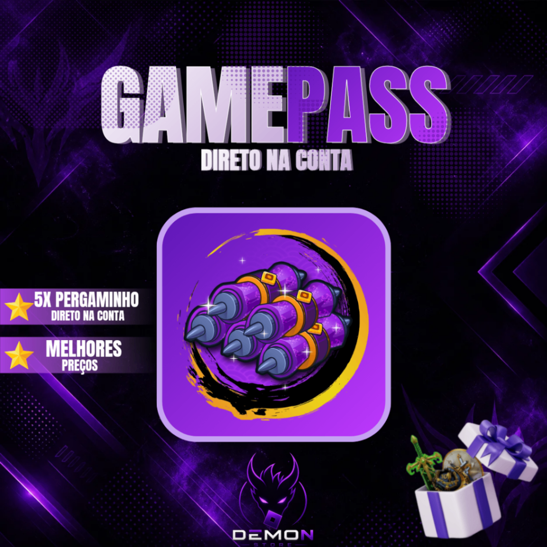🎇5x Pergaminho [800 Robux]
